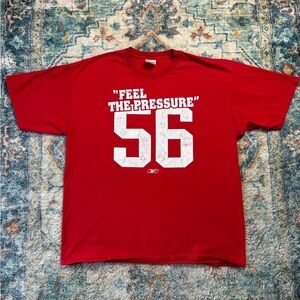 Vintage Reebok Champs Lawrence Taylor Promo T-shirt Size XL